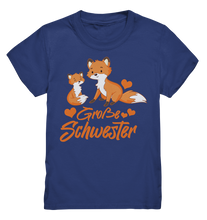Laden Sie das Bild in den Galerie-Viewer, Große Schwester Shirt Fuchs Große Schwester Geschenk