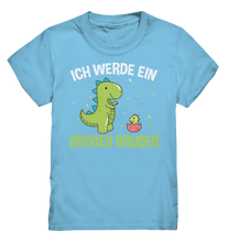 Laden Sie das Bild in den Galerie-Viewer, Dinosaurier Ich werde ein Großer Bruder Shirt