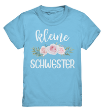 Laden Sie das Bild in den Galerie-Viewer, Kleine Schwester T-Shirt Rosen Kleine Schwester Geschenk