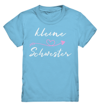 Laden Sie das Bild in den Galerie-Viewer, Kleine Schwester T-Shirt Herz Kleine Schwester Geschenk