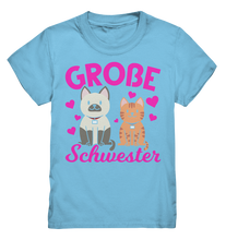 Laden Sie das Bild in den Galerie-Viewer, Große Schwester Shirt Katzen Große Schwester Geschenk