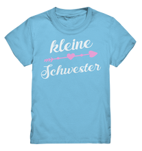 Laden Sie das Bild in den Galerie-Viewer, Kleine Schwester T-Shirt Pfeil Herz Kleine Schwester Geschenk