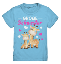 Laden Sie das Bild in den Galerie-Viewer, Große Schwester T-Shirt Giraffen Große Schwester Geschenk