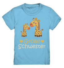 Laden Sie das Bild in den Galerie-Viewer, Große Schwester Shirt Giraffe Große Schwester Geschenk