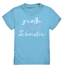 Laden Sie das Bild in den Galerie-Viewer, Große Schwester T-Shirt Herz Große Schwester Geschenk