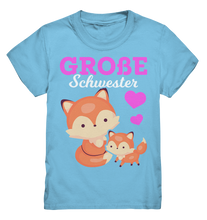 Laden Sie das Bild in den Galerie-Viewer, Große Schwester T-Shirt Fuchs Große Schwester Geschenk