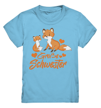 Laden Sie das Bild in den Galerie-Viewer, Große Schwester Shirt Fuchs Große Schwester Geschenk