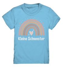 Laden Sie das Bild in den Galerie-Viewer, Kleine Schwester T-Shirt Regenbogen Kleine Schwester Geschenk