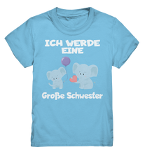 Laden Sie das Bild in den Galerie-Viewer, Große Schwester T-Shirt Elefanten Große Schwester Geschenk