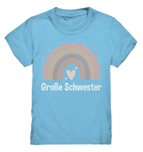 Laden Sie das Bild in den Galerie-Viewer, Große Schwester T-Shirt Regenbogen Große Schwester Geschenk