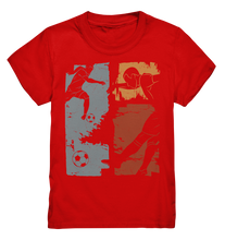 Laden Sie das Bild in den Galerie-Viewer, Fußballspieler Retro Jungs Fußballer Kinder Fußball T-Shirt
