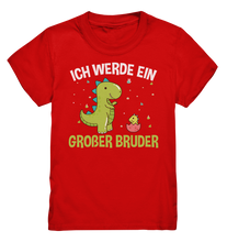Laden Sie das Bild in den Galerie-Viewer, Dinosaurier Ich werde ein Großer Bruder Shirt