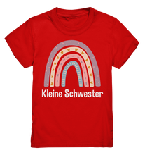 Laden Sie das Bild in den Galerie-Viewer, Kleine Schwester T-Shirt Regenbogen Kleine Schwester Geschenk