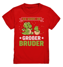 Laden Sie das Bild in den Galerie-Viewer, Ich werde ein Großer Bruder Dino Shirt