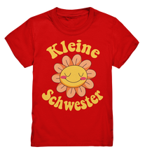 Laden Sie das Bild in den Galerie-Viewer, Kleine Schwester T-Shirt Blume Kleine Schwester Geschenk