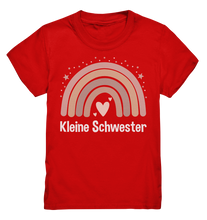Laden Sie das Bild in den Galerie-Viewer, Kleine Schwester T-Shirt Regenbogen Kleine Schwester Geschenk