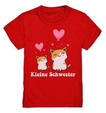 Laden Sie das Bild in den Galerie-Viewer, Kleine Schwester T-Shirt Katzen Kleine Schwester Geschenk