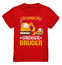 Laden Sie das Bild in den Galerie-Viewer, Bagger Großer Bruder T-Shirt