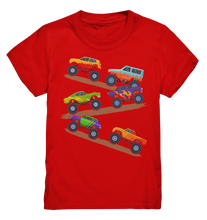 Laden Sie das Bild in den Galerie-Viewer, Monster Truck Kinder Monstertruck Jungen T-Shirt
