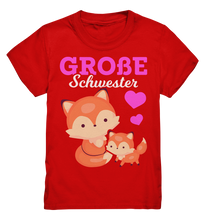 Laden Sie das Bild in den Galerie-Viewer, Große Schwester T-Shirt Fuchs Große Schwester Geschenk