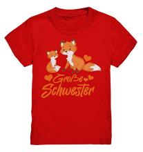 Laden Sie das Bild in den Galerie-Viewer, Große Schwester Shirt Fuchs Große Schwester Geschenk