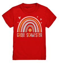 Laden Sie das Bild in den Galerie-Viewer, Große Schwester Shirt Regenbogen Große Schwester Geschenk