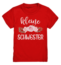 Laden Sie das Bild in den Galerie-Viewer, Kleine Schwester T-Shirt Rosen Kleine Schwester Geschenk
