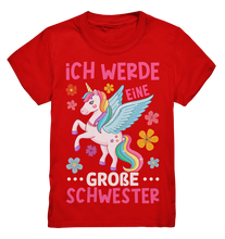 Laden Sie das Bild in den Galerie-Viewer, Große Schwester T-Shirt Einhorn Große Schwester Geschenk