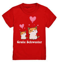 Laden Sie das Bild in den Galerie-Viewer, Große Schwester T-Shirt Katze Große Schwester Geschenk