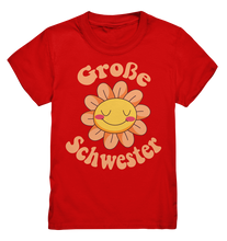 Laden Sie das Bild in den Galerie-Viewer, Große Schwester Shirt Blume Große Schwester Geschenk