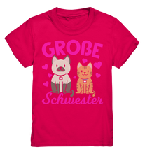 Laden Sie das Bild in den Galerie-Viewer, Große Schwester Shirt Katzen Große Schwester Geschenk