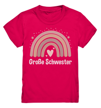 Laden Sie das Bild in den Galerie-Viewer, Große Schwester T-Shirt Regenbogen Große Schwester Geschenk