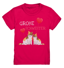 Laden Sie das Bild in den Galerie-Viewer, Große Schwester Shirt Katzen Liebe Große Schwester Geschenk