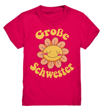 Laden Sie das Bild in den Galerie-Viewer, Große Schwester T-Shirt Blume Große Schwester Geschenk