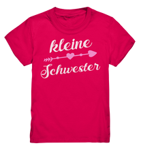 Laden Sie das Bild in den Galerie-Viewer, Kleine Schwester T-Shirt Pfeil Herz Kleine Schwester Geschenk