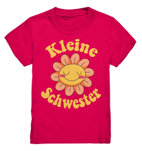 Laden Sie das Bild in den Galerie-Viewer, Kleine Schwester T-Shirt Blume Kleine Schwester Geschenk