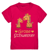 Laden Sie das Bild in den Galerie-Viewer, Große Schwester Shirt Giraffe Große Schwester Geschenk