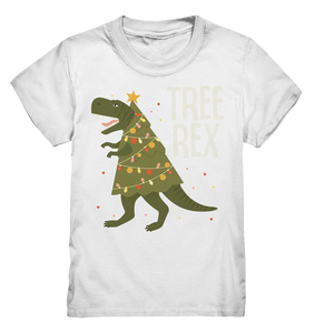 Dinosaurier Trex Weihnachten Dino Kinder T-Shirt