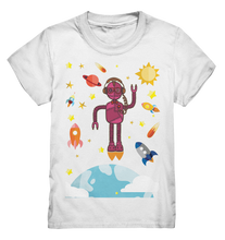 Laden Sie das Bild in den Galerie-Viewer, Astronaut Robotik Jungen Mädchen Roboter T-Shirt
