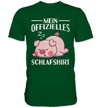Laden Sie das Bild in den Galerie-Viewer, Offizielles Schlafshirt Nachthemd Schlafanzug Pyjama Schweinchen T-Shirt