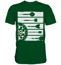 Laden Sie das Bild in den Galerie-Viewer, Retro Dartscheibe Dart Team Darts Pfeile T-Shirt
