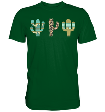 Laden Sie das Bild in den Galerie-Viewer, Kaktus Leopard Sukkulenten T-Shirt