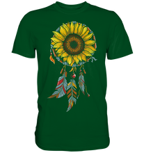 Laden Sie das Bild in den Galerie-Viewer, Traumfänger Sonnenblumen Shirt Gärtner Geschenk Garten
