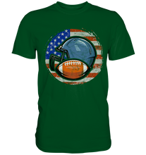 Laden Sie das Bild in den Galerie-Viewer, American Football USA Helm T-Shirt