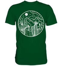 Laden Sie das Bild in den Galerie-Viewer, Kaktus Landschaft Sukkulenten Wüste T-Shirt