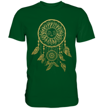 Laden Sie das Bild in den Galerie-Viewer, Traumfänger Sonnenblumen T-Shirt Garten Motiv Gärtner Geschenk