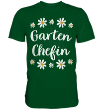 Laden Sie das Bild in den Galerie-Viewer, Garten Chefin Shirt Gänseblümchen Garten Frau Gärtnerin T-Shirt