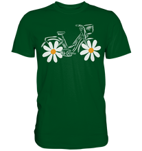 Laden Sie das Bild in den Galerie-Viewer, Fahrrad Gänseblümchen Shirt Garten Fahrradfahrer Gärtner