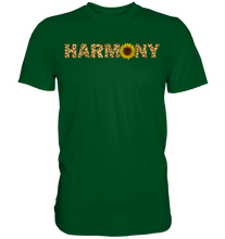 Laden Sie das Bild in den Galerie-Viewer, Harmony Sonnenblumen T-Shirt Harmonie Garten Motiv Gärtner Geschenk