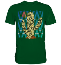 Laden Sie das Bild in den Galerie-Viewer, Retro Leopard Kaktus T-Shirt